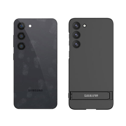 Galaxy S23 Plus Kılıf Zore Kamera Korumalı Dikey Standlı Ays Kılıf