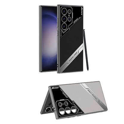 Galaxy S23 Ultra Kılıf Kamera Korumalı Suni Deri Tasarım Zore Yeni Seri Procase Kılıf