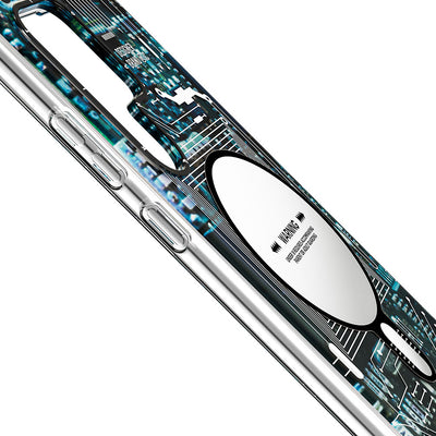 Galaxy S23 Ultra Kılıf Magsafe Şarj Özellikli YoungKit Technology Serisi Kapak Kırmızı