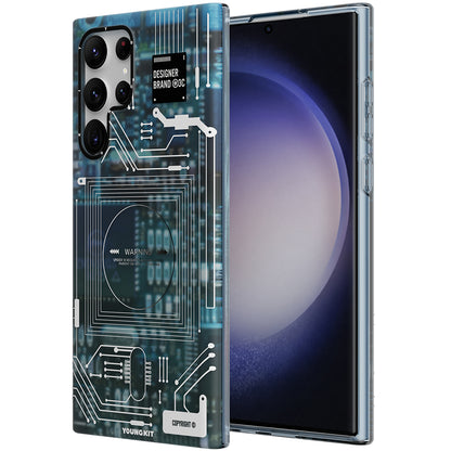 Galaxy S23 Ultra Kılıf YoungKit Technology Serisi Kılıf