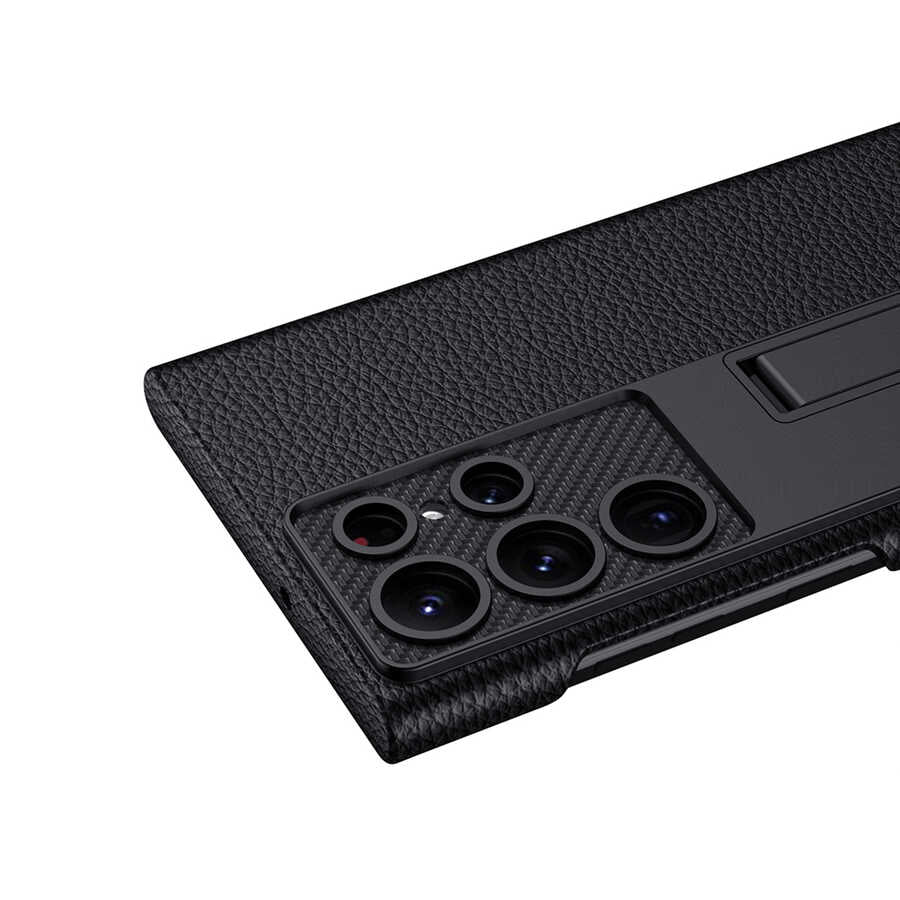 Galaxy S23 Ultra Kılıf Zore Kıpta Standlı Kılıf