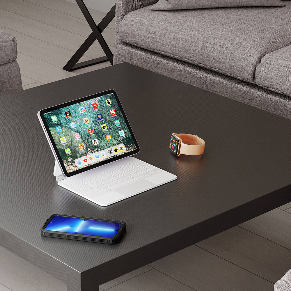 Galaxy S24 Kılıf M-safe Şarj Özellikli 1-1 Su Geçirmez Kılıf