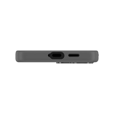 Galaxy S24 Kılıf Magsafe Şarj Özellikli Şeffaf Arka Yüzey Benks MagClap TPU Çerçeve Kapak Siyah