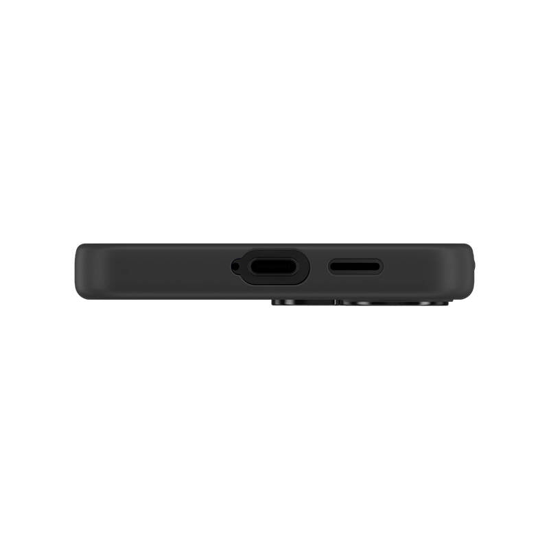 Galaxy S24 Kılıf Magsafe Şarj Özellikli Şeffaf Arka Yüzey Benks MagClap TPU Çerçeve Kapak Siyah
