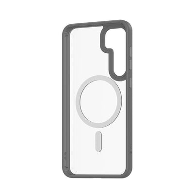 Galaxy S24 Kılıf Magsafe Şarj Özellikli Şeffaf Arka Yüzey Benks MagClap TPU Çerçeve Kapak Siyah