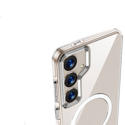 Galaxy S24 Kılıf Magsafe Şarj Özellikli Wlons Efsane Kapak Renksiz