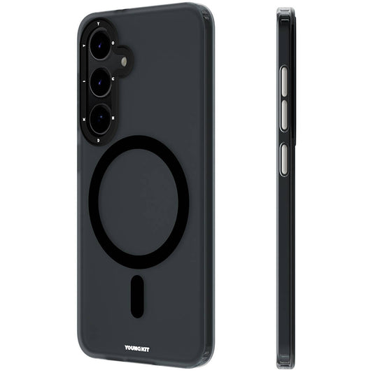 Galaxy S24 Kılıf M-safe Şarj Özellikli Youngkit Hidden Sand Serisi Kılıf