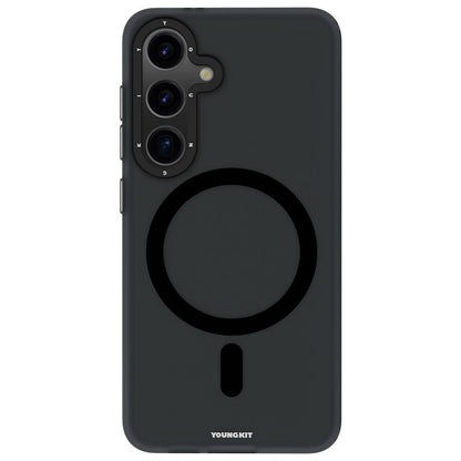 Galaxy S24 Kılıf M-safe Şarj Özellikli Youngkit Hidden Sand Serisi Kılıf