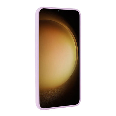 Galaxy S24 Kılıf Parlak Taşlı Tasarım Zore Pırlanta Kapak Lila