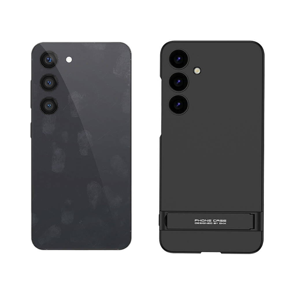 Galaxy S24 Kılıf Zore Kamera Korumalı Dikey Standlı Ays Kılıf