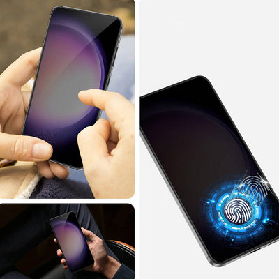 Galaxy S24 Plus Benks Ultra Shield 0.3mm Privacy Ekran Koruyucu + Kolay Uygulama Aparatlı Siyah
