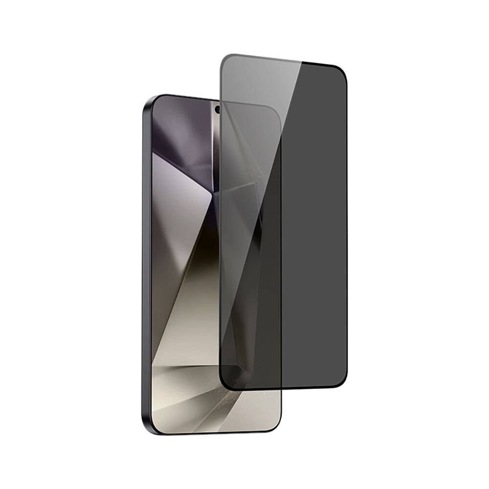 Galaxy S24 Plus Benks Ultra Shield 0.3mm Privacy Ekran Koruyucu + Kolay Uygulama Aparatlı Siyah