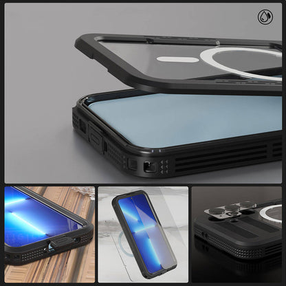 Galaxy S24 Plus M-safe Şarj Özellikli 1-1 Su Geçirmez Kılıf