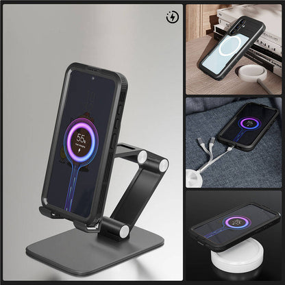 Galaxy S24 Plus M-safe Şarj Özellikli 1-1 Su Geçirmez Kılıf