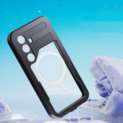 Galaxy S24 Plus M-safe Şarj Özellikli 1-1 Su Geçirmez Kılıf