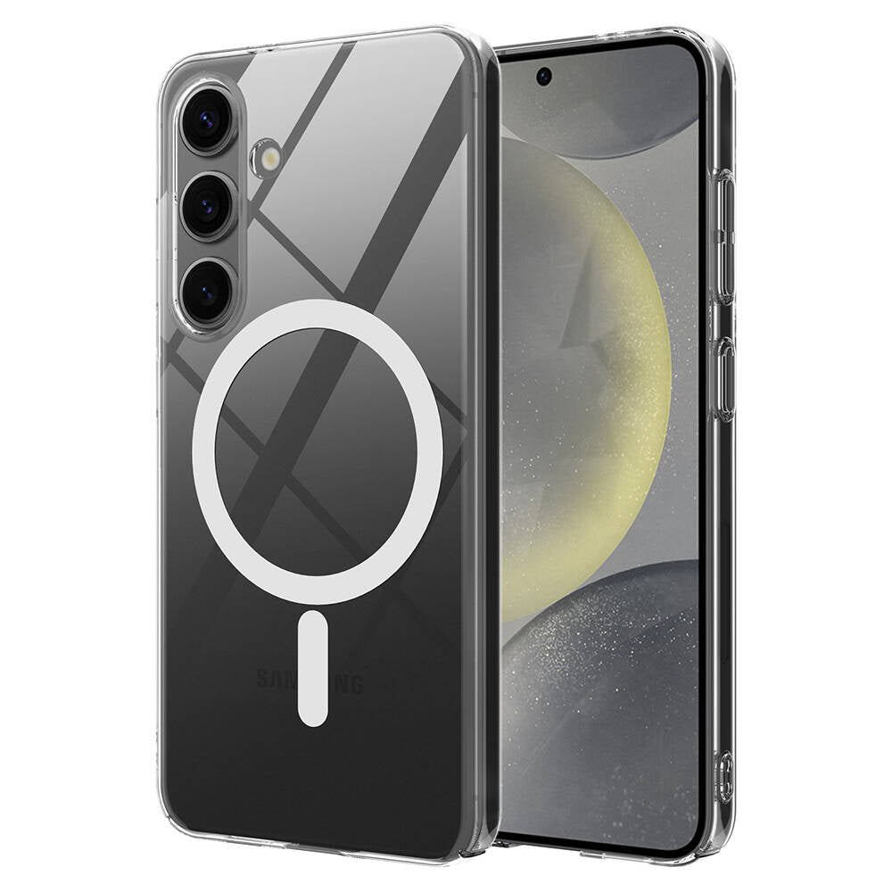 Galaxy S24 Plus Kılıf Kamera Korumalı M-safe Sert PC Zore Porto Kapak Renksiz