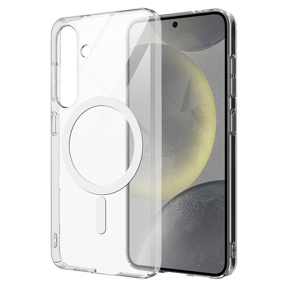 Galaxy S24 Plus Kılıf Kamera Korumalı M-safe Sert PC Zore Porto Kapak Renksiz