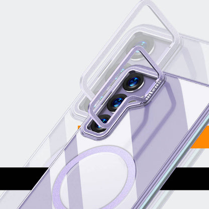 Galaxy S24 Plus Kılıf M-safe Şarj Özellikli Wlons Standlı Efsane Kılıf