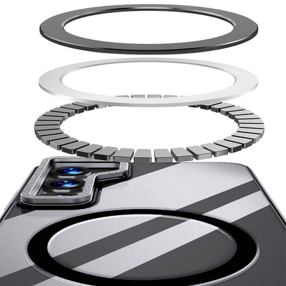 Galaxy S24 Plus Kılıf M-safe Şarj Özellikli Wlons Standlı Efsane Kılıf