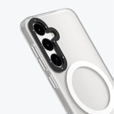 Galaxy S24 Plus Kılıf Magsafe Şarj Özellikli Youngkit Hidden Sand Serisi Kapak Siyah