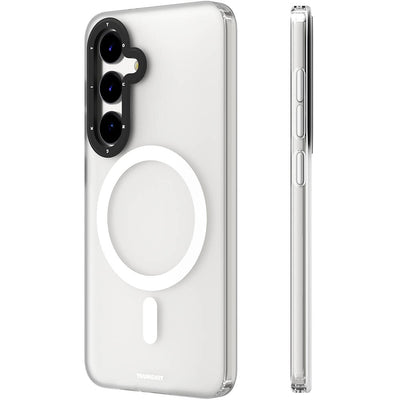 Galaxy S24 Plus Kılıf Magsafe Şarj Özellikli Youngkit Hidden Sand Serisi Kapak Siyah