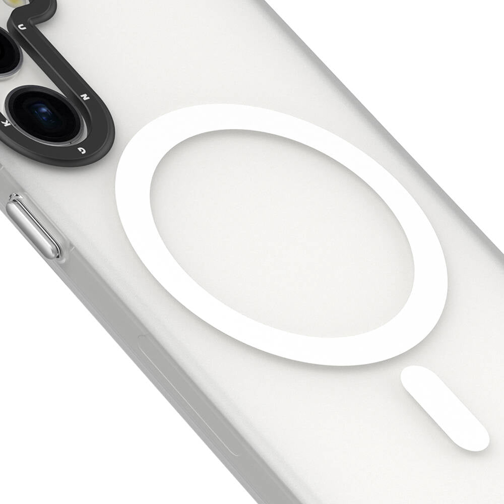 Galaxy S24 Plus Kılıf M-safe Şarj Özellikli Youngkit Hidden Sand Serisi Kılıf