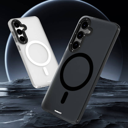 Galaxy S24 Plus Kılıf M-safe Şarj Özellikli Youngkit Hidden Sand Serisi Kılıf