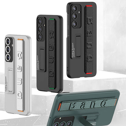 Galaxy S24 Plus Kılıf Standlı El Tutacaklı Zore Band Kılıf