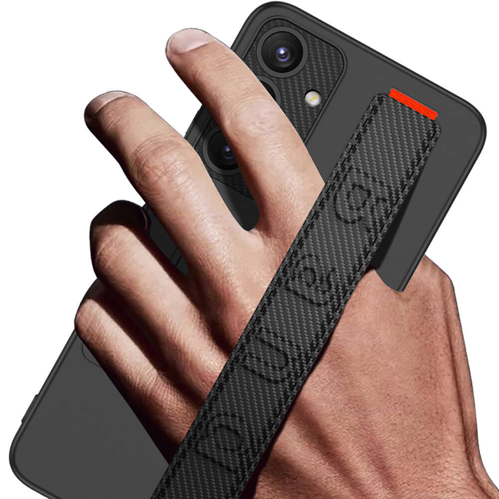 Galaxy S24 Plus Kılıf Standlı El Tutacaklı Zore Band Kılıf