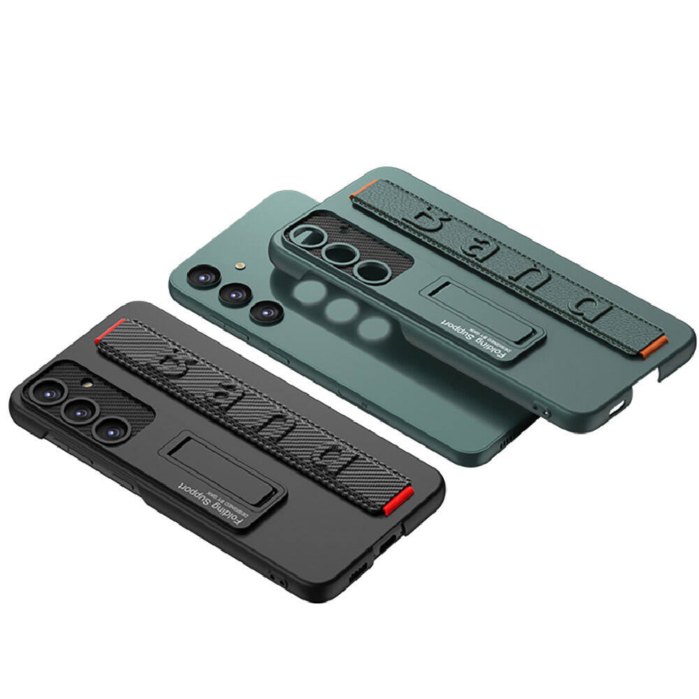 Galaxy S24 Plus Kılıf Standlı El Tutacaklı Zore Band Kılıf