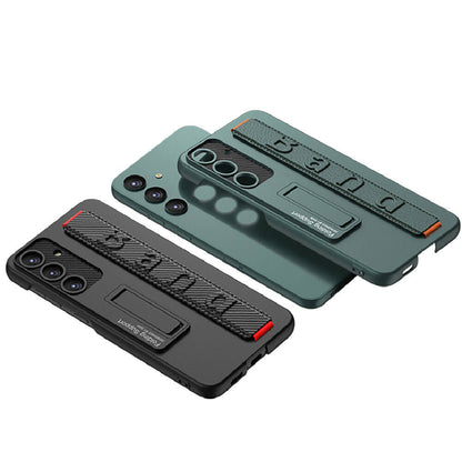 Galaxy S24 Plus Kılıf Standlı El Tutacaklı Zore Band Kılıf