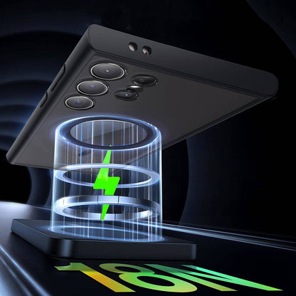 Galaxy S24 Plus Kılıf Wiwu FGG-024 M-safe Şarj Özellikli Lekelere Dayanıklı Kılıf