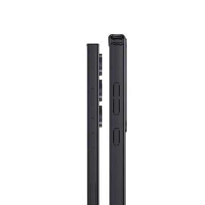Galaxy S24 Ultra Kılıf Aramid Karbon Fiber Magsafe Özellikli Wlons Radison Kapak Siyah