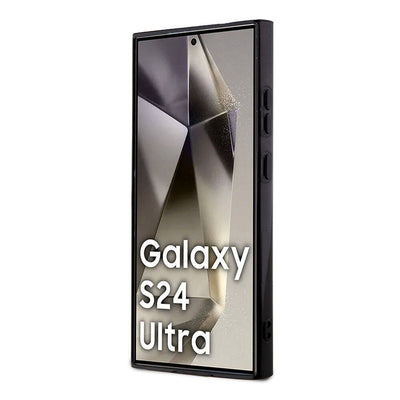 Galaxy S24 Ultra Kılıf Lacoste Orjinal Lisanslı Magsafe Şarj Özellikli Çift Katmanlı Timsah Logolu Blend Monogram Kapak Petrol Yeşil