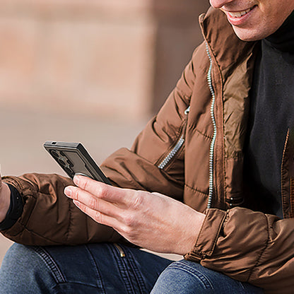 Galaxy S24 Ultra Kılıf M-safe Şarj Özellikli Airbagli Raptic Shield Serisi Şeffaf Arka Yüzey Kılıf