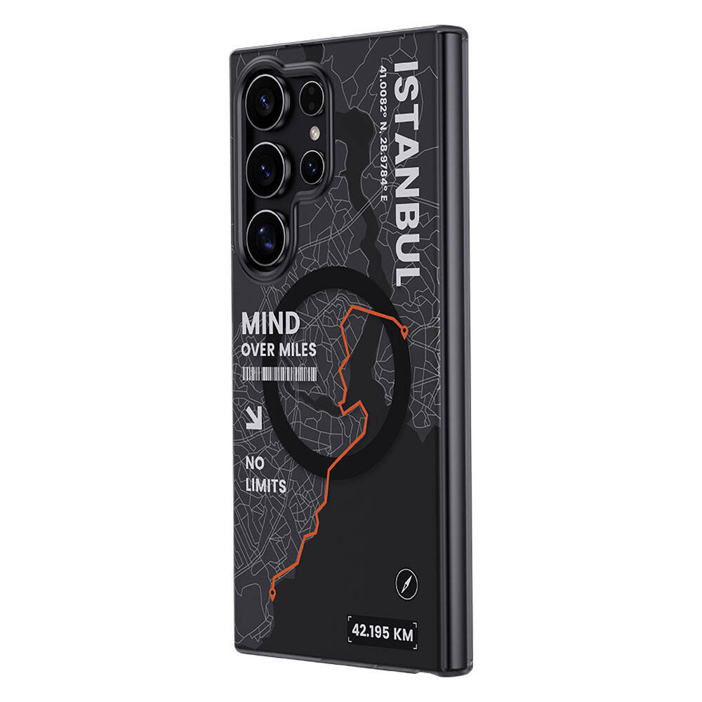 Galaxy S24 Ultra Kılıf M-safe Şarj Özellikli Benks City Serisi Kılıf