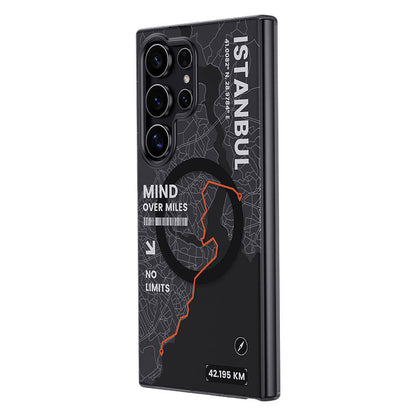 Galaxy S24 Ultra Kılıf M-safe Şarj Özellikli Benks City Serisi Kılıf