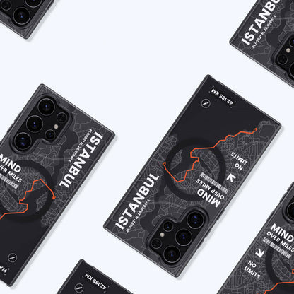 Galaxy S24 Ultra Kılıf M-safe Şarj Özellikli Benks City Serisi Kılıf