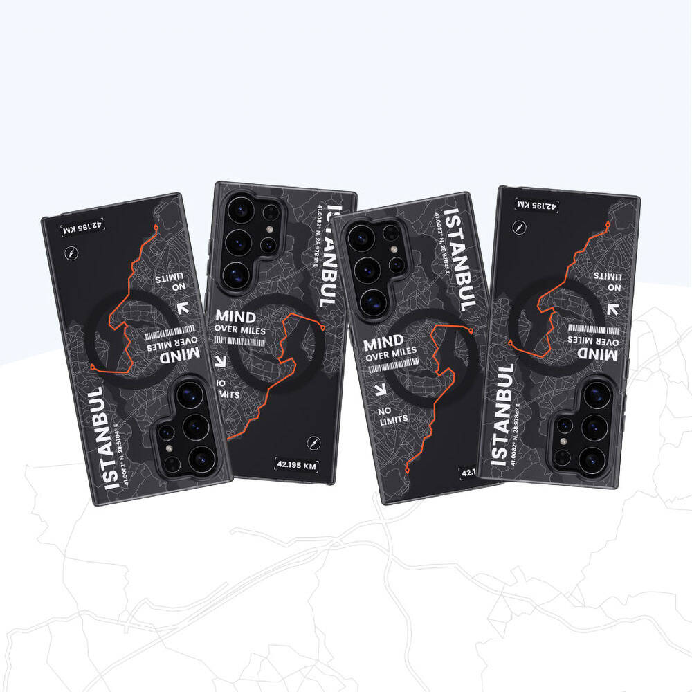 Galaxy S24 Ultra Kılıf M-safe Şarj Özellikli Benks City Serisi Kılıf