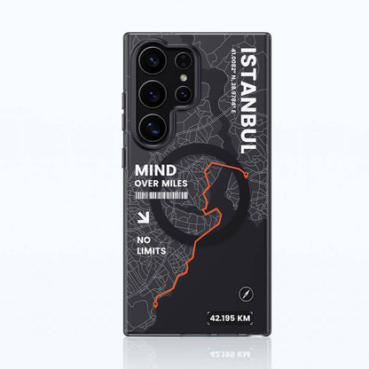 Galaxy S24 Ultra Kılıf M-safe Şarj Özellikli Benks City Serisi Kılıf