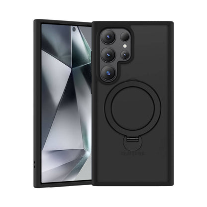 Galaxy S24 Ultra Kılıf M-safe Şarj Özellikli Benks Standlı Mist Protective Kılıf