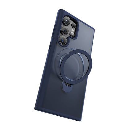 Galaxy S24 Ultra Kılıf M-safe Şarj Özellikli Benks Standlı Mist Protective Kılıf