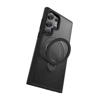 Galaxy S24 Ultra Kılıf M-safe Şarj Özellikli Benks Standlı Mist Protective Kılıf