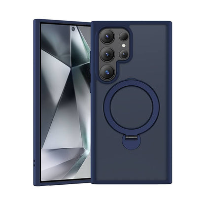 Galaxy S24 Ultra Kılıf M-safe Şarj Özellikli Benks Standlı Mist Protective Kılıf