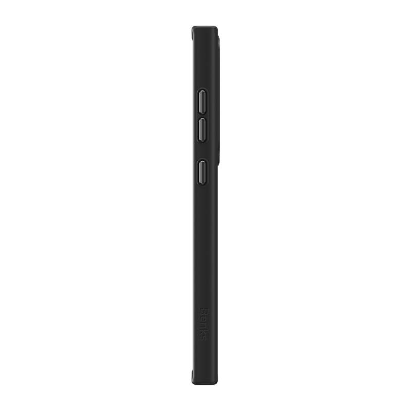 Galaxy S24 Ultra Kılıf Magsafe Şarj Özellikli Şeffaf Arka Yüzey Benks MagClap TPU Çerçeve Kapak Mavi