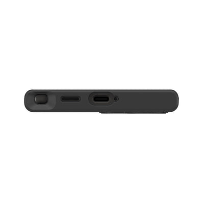 Galaxy S24 Ultra Kılıf Magsafe Şarj Özellikli Şeffaf Arka Yüzey Benks MagClap TPU Çerçeve Kapak Mavi