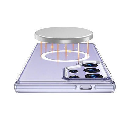 Galaxy S24 Ultra Kılıf M-safe Şarj Özellikli Wlons Efsane Kılıf