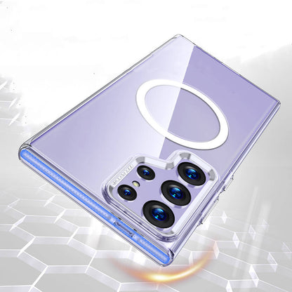 Galaxy S24 Ultra Kılıf M-safe Şarj Özellikli Wlons Efsane Kılıf