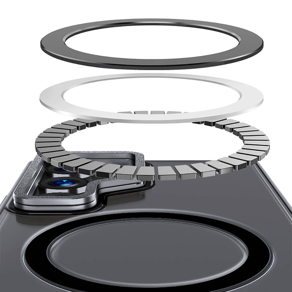 Galaxy S24 Ultra Kılıf M-safe Şarj Özellikli Wlons Standlı Efsane Kılıf