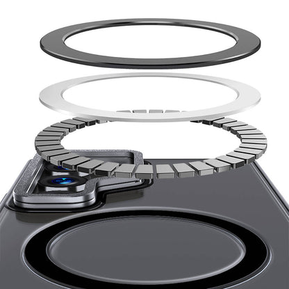 Galaxy S24 Ultra Kılıf M-safe Şarj Özellikli Wlons Standlı Efsane Kılıf